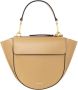 Wandler Beige Leren Tas met Verstelbare Band Beige Dames - Thumbnail 4