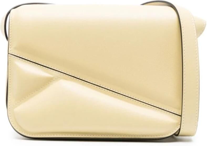 Wandler Gele Leren Schoudertas Yellow Dames - Foto 6