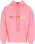 We11Done Roze katoenen sweatshirt Roze Heren - Thumbnail 1