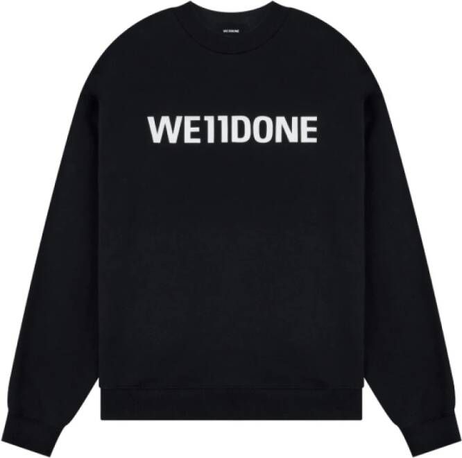 We11Done Sweatshirts Zwart Dames
