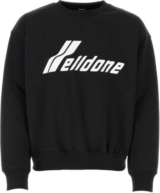 We11Done Sweatshirts Black Heren