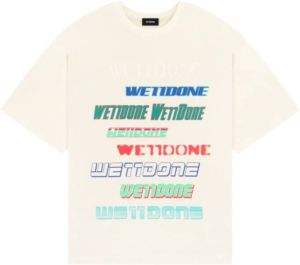 We11Done T-shirts Beige Heren