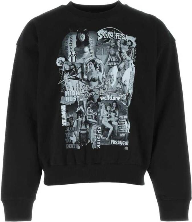 We11Done We11 Done Men Sweater Zwart Heren