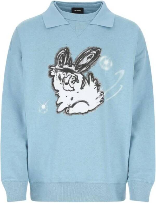 We11Done We11 Done Mens Sweater Blauw Heren