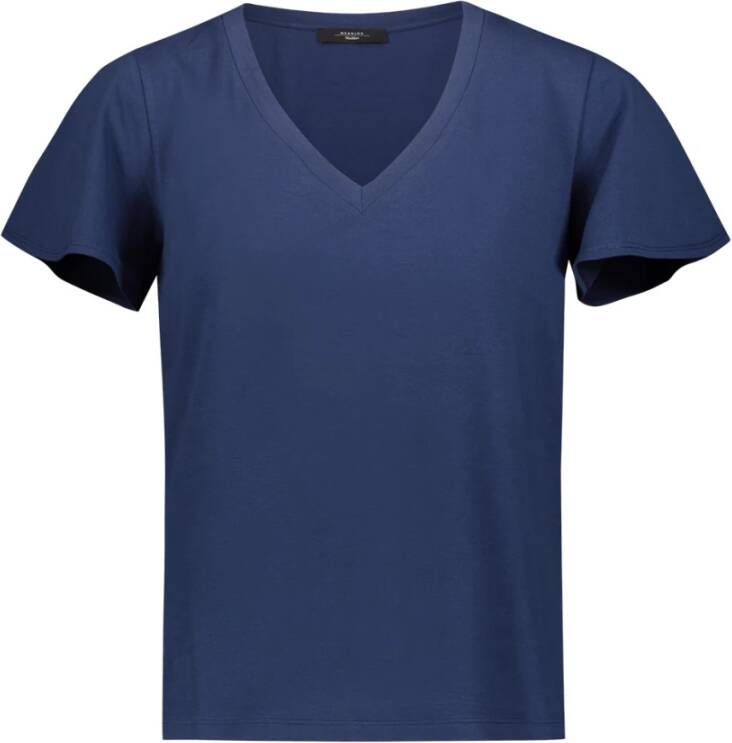 Weekend T-Shirts Blauw Dames