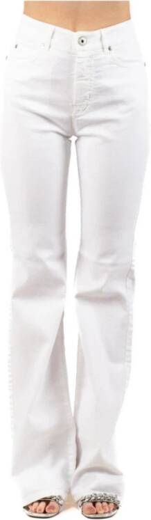 Max Mara Weekend Uitlopende broek Wit Dames