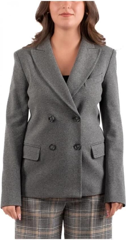 Weekend Max Mara Blazer met reverskraag model 'FUNGHI' - Foto 7