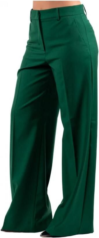 Weekend Max Mara Wide leg stoffen broek met persplooien model 'VISIVO'