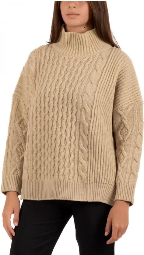 Weekend Max Mara Oversized gebreide pullover met col model 'VENETO'