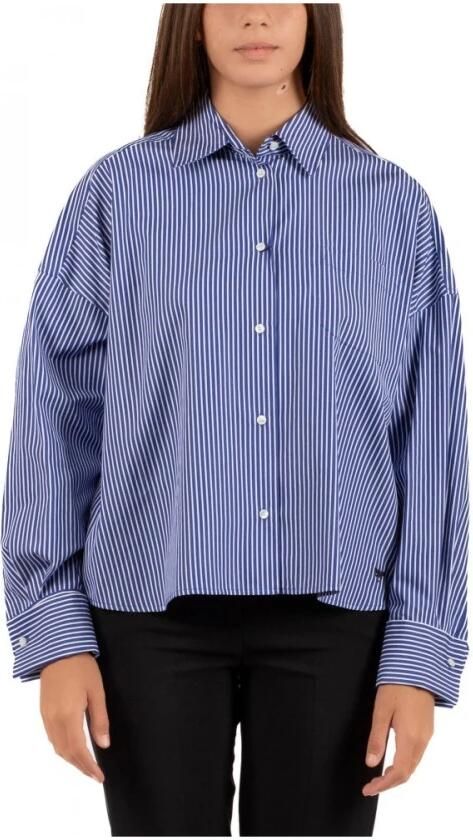 Weekend Dames Overhemd voor Uitjes Blue Dames - Foto 3