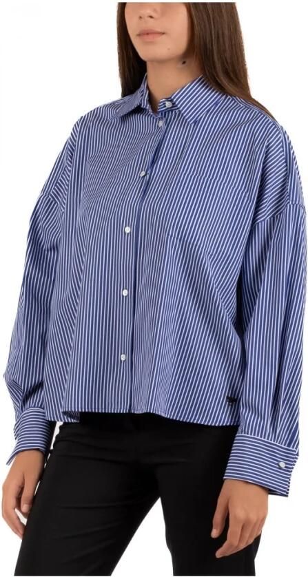 Weekend Dames Overhemd voor Uitjes Blue Dames