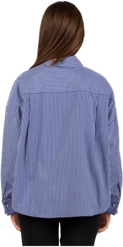 Weekend Dames Overhemd voor Uitjes Blue Dames - Foto 2