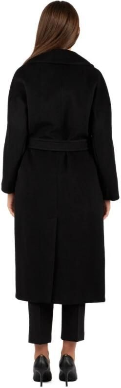 Max Mara Weekend Zwarte Weekendjassen met Tempera Finish Black Dames - Foto 2