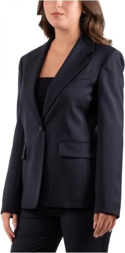Weekend Max Mara Blazer met paspelzak op de borst model 'LAMINE'