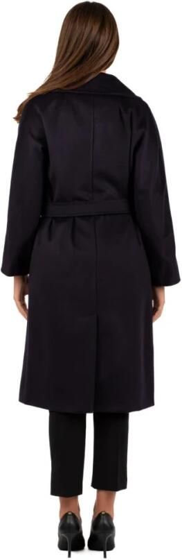 Max Mara Blauwe wollen jas met dubbele rij knopen Blue Dames - Foto 2