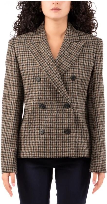 Weekend Max Mara Slim fit blazer van scheerwolmix model 'NAUSICA' - Foto 3