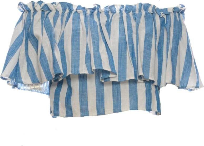 Weili Zheng Blouses Blauw Dames