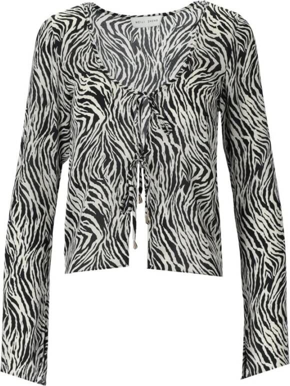 Weili Zheng Blouses & Shirts Zwart Dames