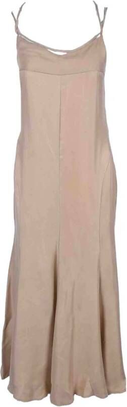 Weili Zheng Dresses Beige Dames