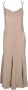 Weili Zheng Dresses Beige Dames - Thumbnail 1