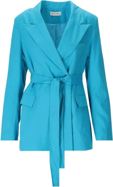 Weili Zheng Jackets Blauw Dames