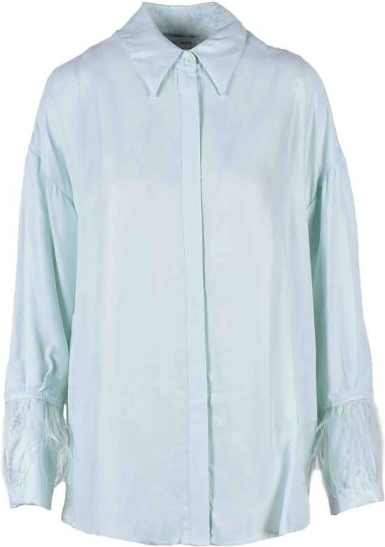 Weili Zheng Shirts Blauw Dames