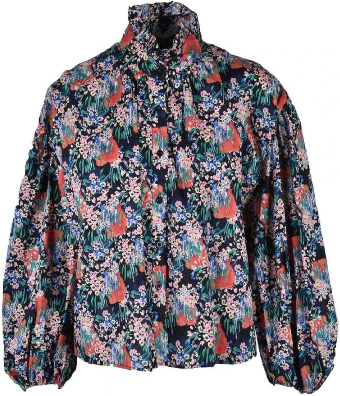 Weili Zheng Shirts Zwart Dames