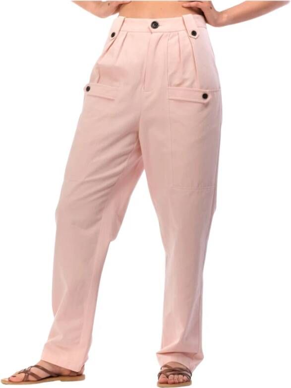 Weili Zheng Swzpl93 trousers Roze Dames