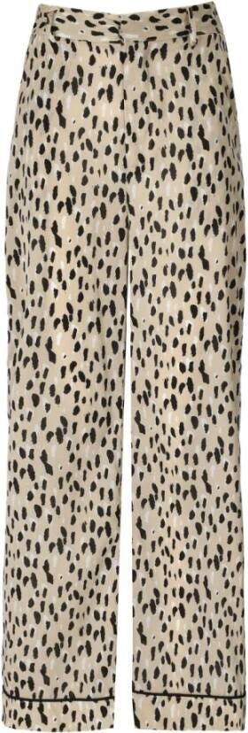 Weili Zheng Trousers Beige Dames