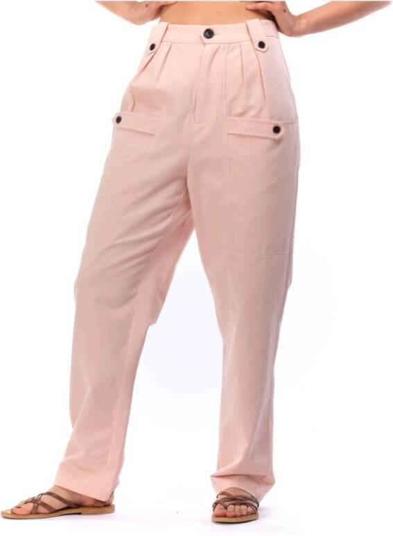 Weili Zheng Swzpl93 trousers Roze Dames