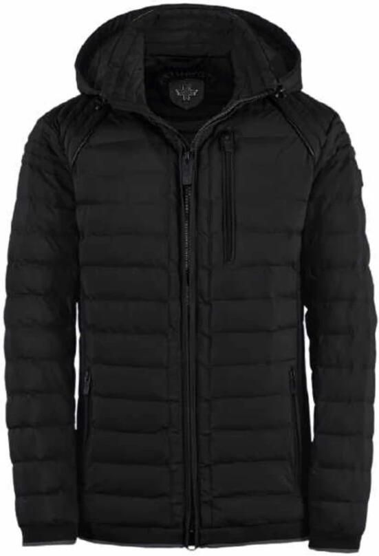 Wellensteyn Tijdloze outdoorjas voor slecht weer Black Heren