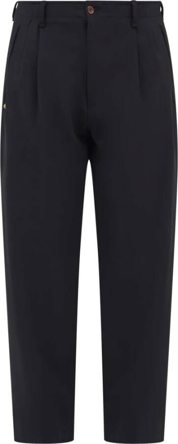 White Sand Brede broek Zwart Dames