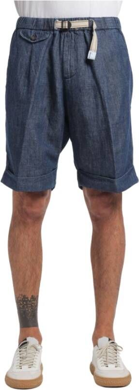 White Sand Casual Shorts Blauw Heren