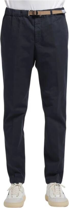 White Sand Chinos Blauw Heren
