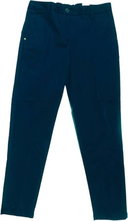 White Sand Chinos Blauw Heren