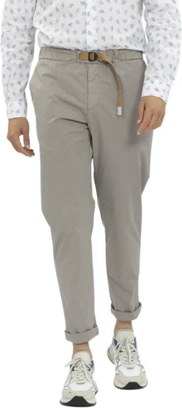 White Sand Chinos Grijs Heren
