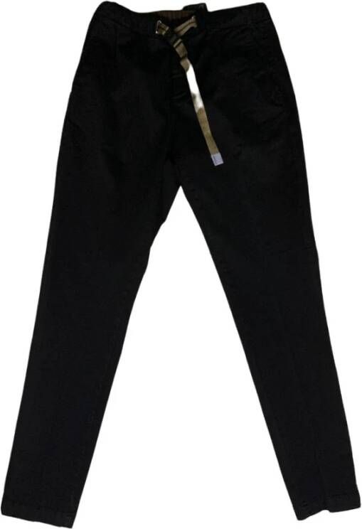 White Sand Heren Zwarte Katoenen Winterbroek Black Heren