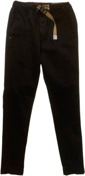 White Sand Heren Zwarte Katoenen Broek 2023 Herfst Winter Black Heren