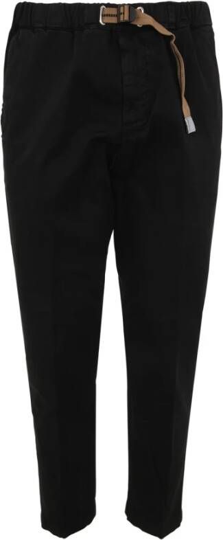 White Sand Straight Jeans Zwart Heren