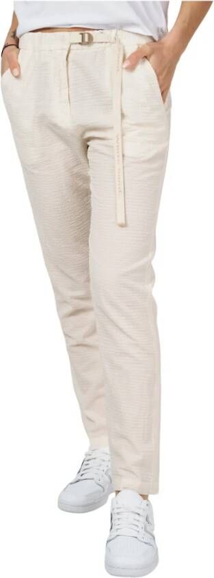 White Sand Trousers Beige Dames