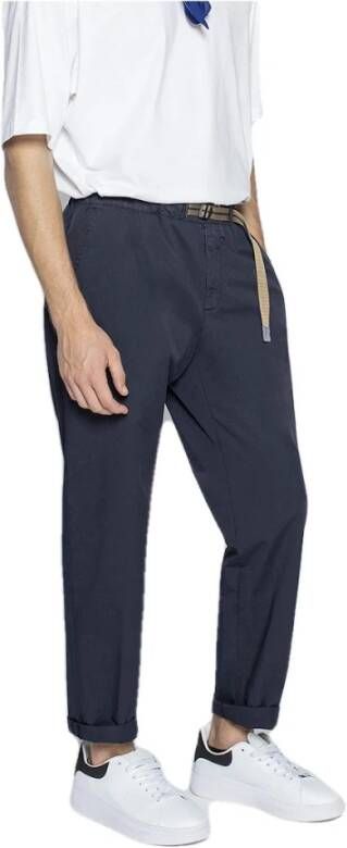 White Sand Trousers Blauw Heren