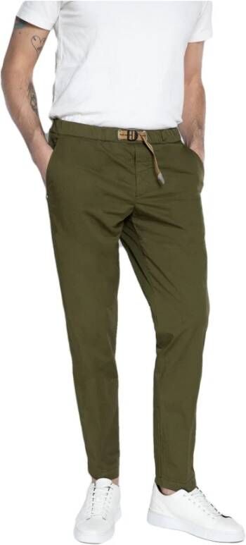 White Sand Joggers Pantaloni 22Su6617-26 Groen Heren