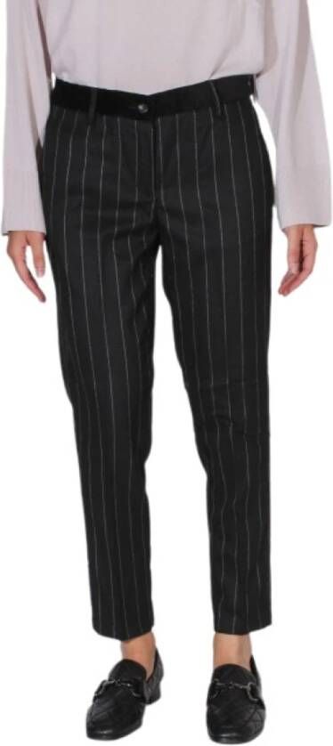 White Sand Trousers Zwart Dames