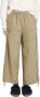 White Sand Wide Trousers Beige Dames - Thumbnail 1