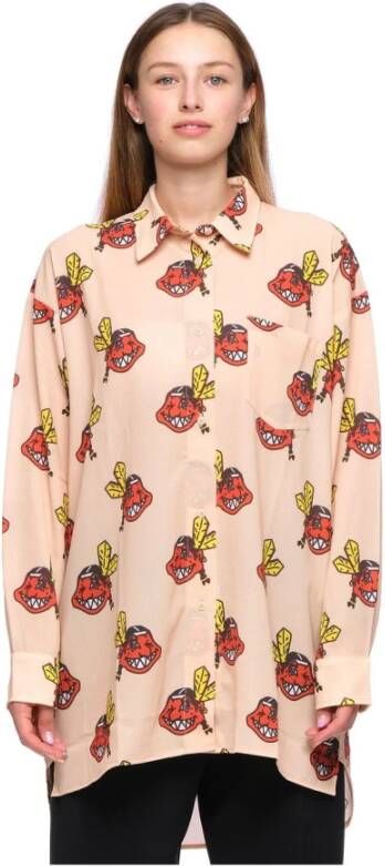 White Shirts Roze Dames