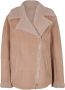 Windsor Faux bont shearling jassen Beige Dames - Thumbnail 1