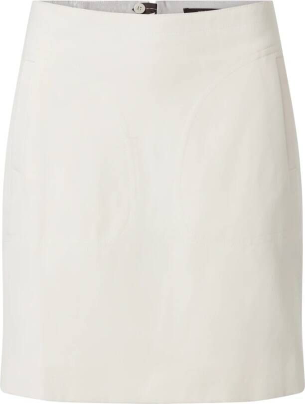 Windsor Katoenen Korte Rok White Dames
