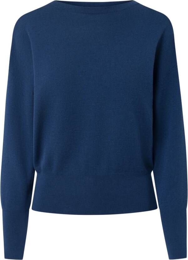 Windsor Trui met ronde hals Blauw Dames