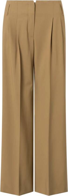 Windsor Wide Trousers Brown Dames