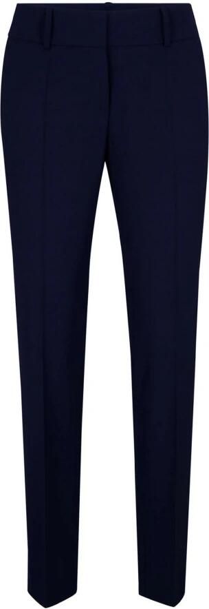 Windsor Slim Fit Wollen Businessbroek Blue Dames